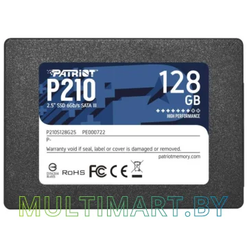 SSD диск Patriot P210 128GB (P210S128G25)